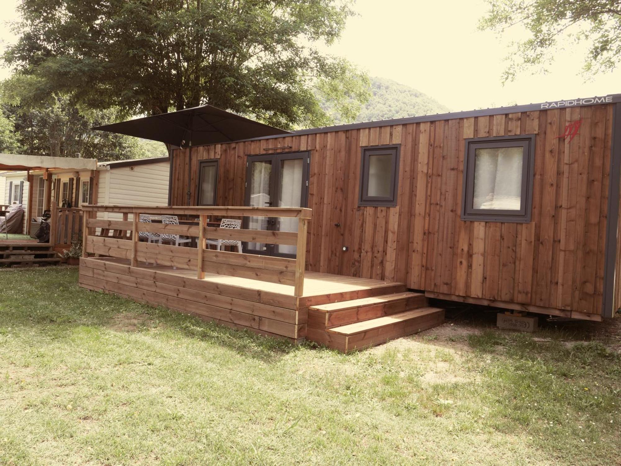 Camping Pays De Beille Les Cabannes  Bagian luar foto